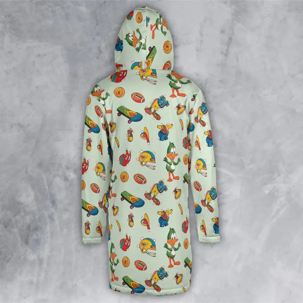 Plucky Duck Tiny Toon Adventures Hooded Cloak Coat - 3