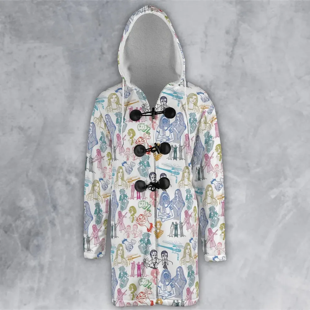 She Has The Strength To Do Anything The Bionic Woman Hooded Cloak Coat - 2