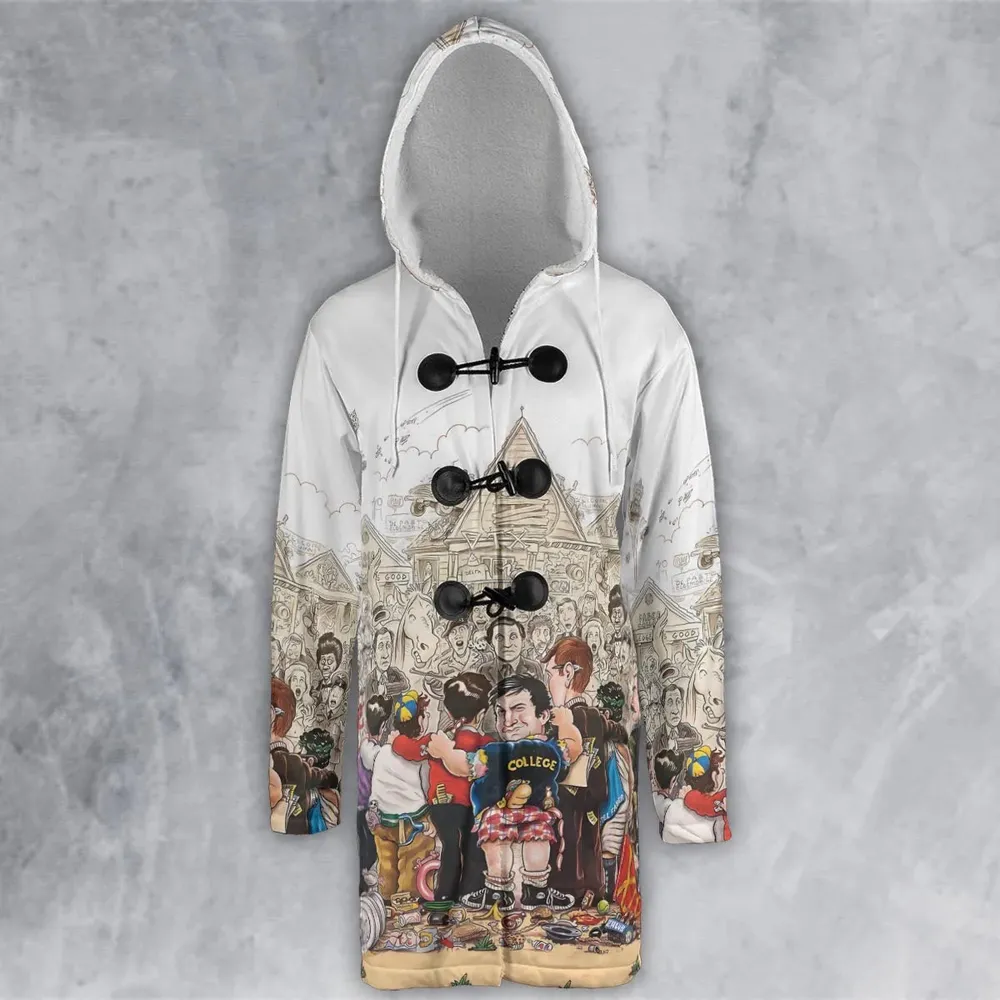 Guess Who's Back? National Lampoon Animal House Hooded Cloak Coat - 2