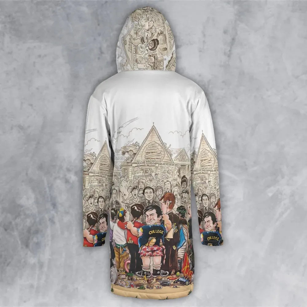 Guess Who's Back? National Lampoon Animal House Hooded Cloak Coat - 3