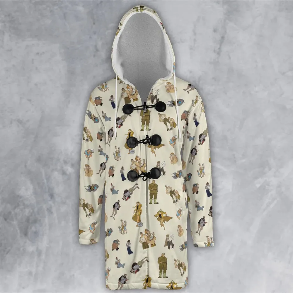 Adventure In Atlantis The Lost Empire Hooded Cloak Coat - 2