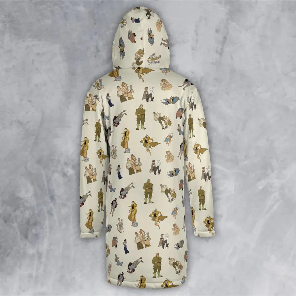 Adventure In Atlantis The Lost Empire Hooded Cloak Coat - 3