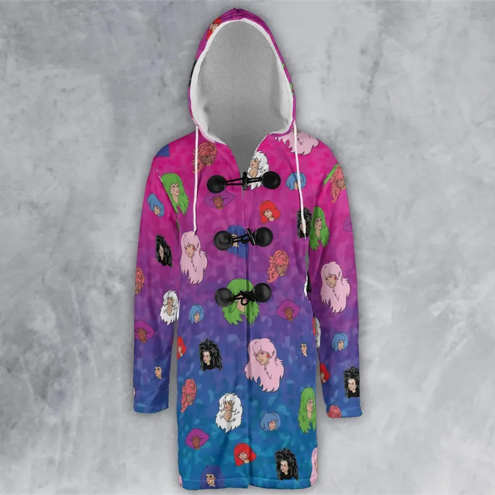 Misfits and Hologram  Jem and the Holograms Hooded Cloak Coat - 2