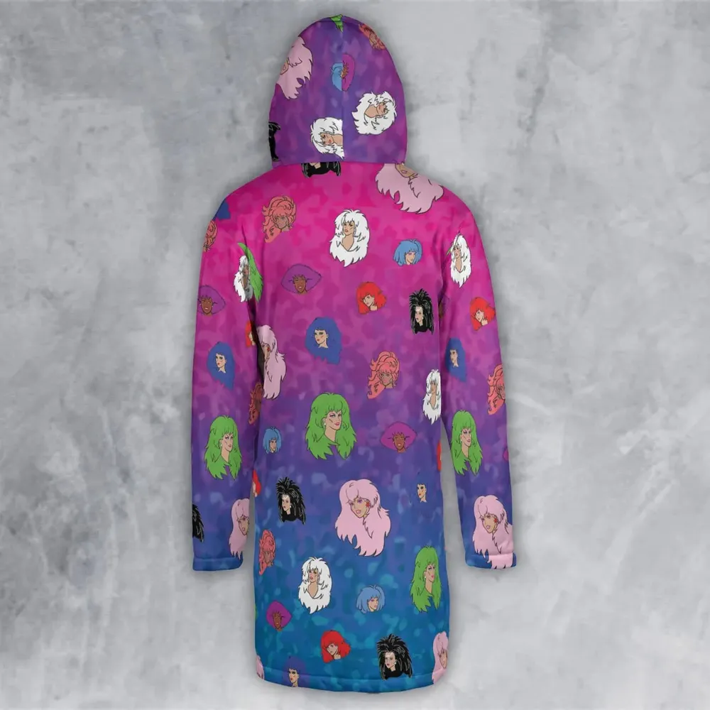 Misfits and Hologram  Jem and the Holograms Hooded Cloak Coat - 3