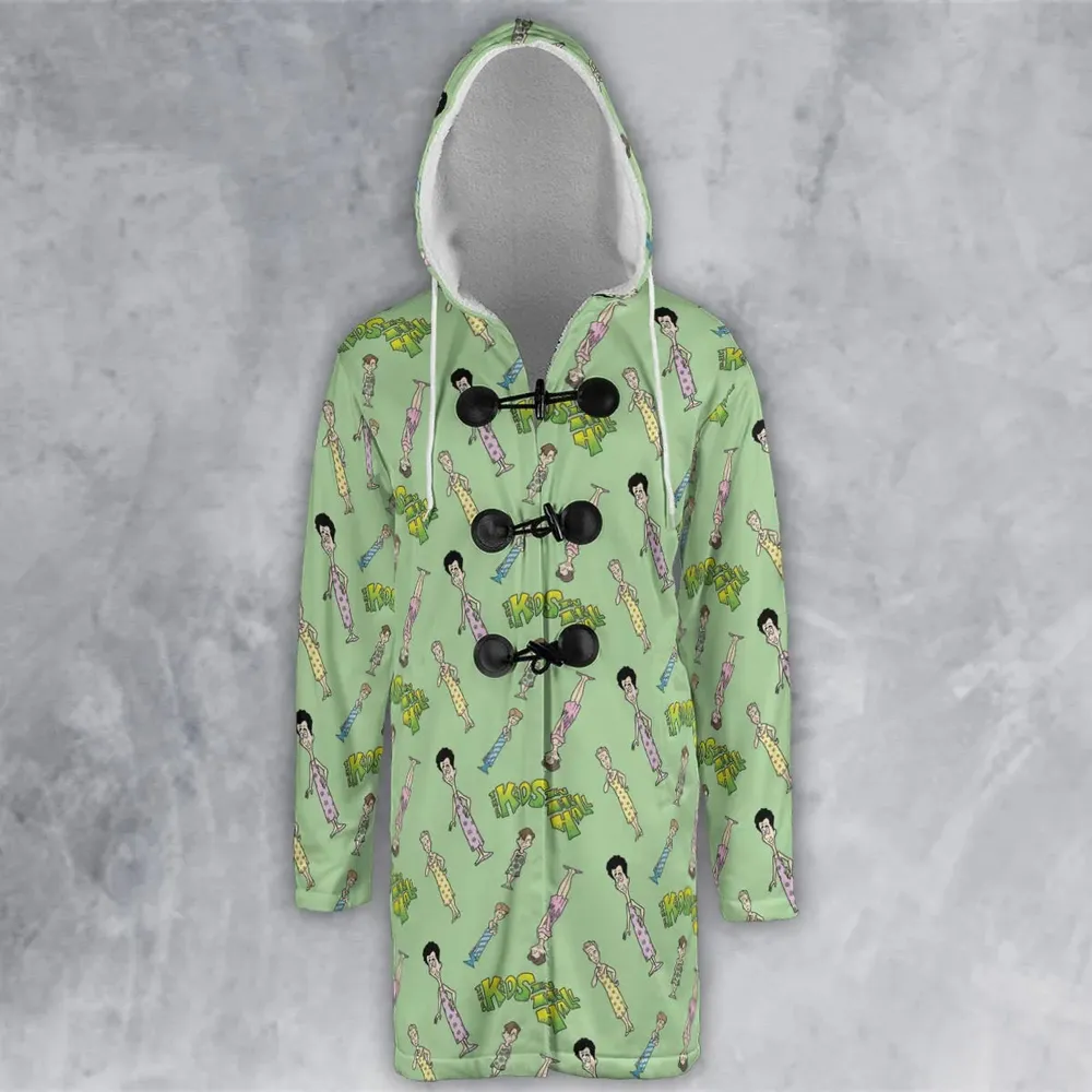 The Kids in the Hall characters Hooded Cloak Coat - 2