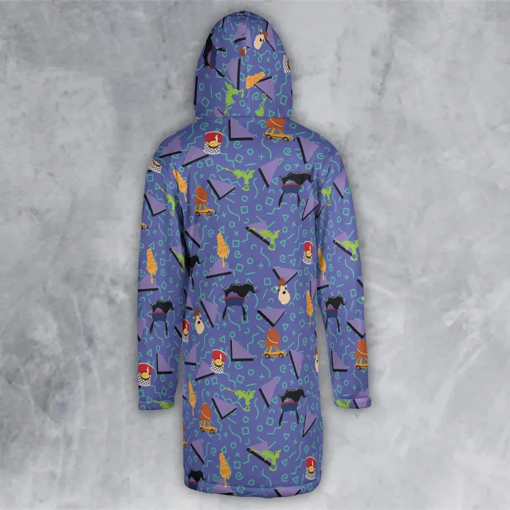 90's Styled Goofy Movie Hooded Cloak Coat - 3