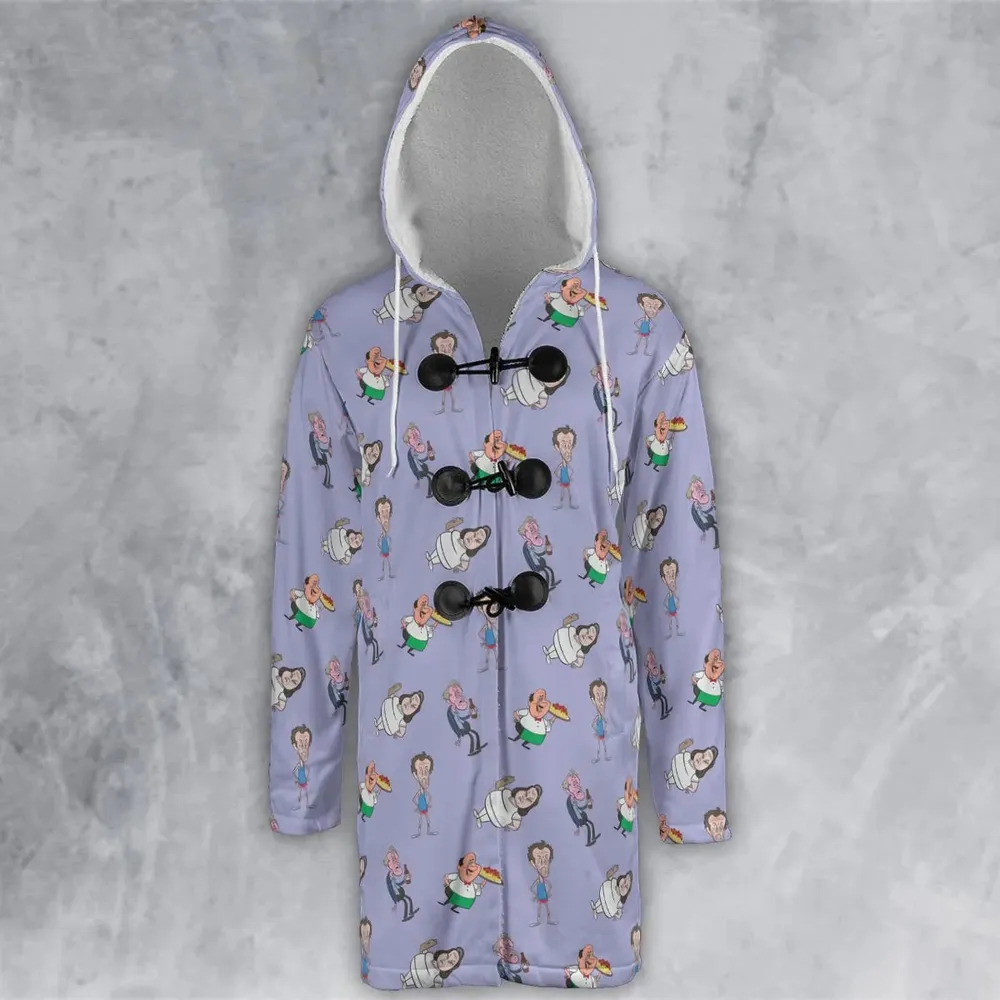 The Ricky Gervais Show Hooded Cloak Coat - 2