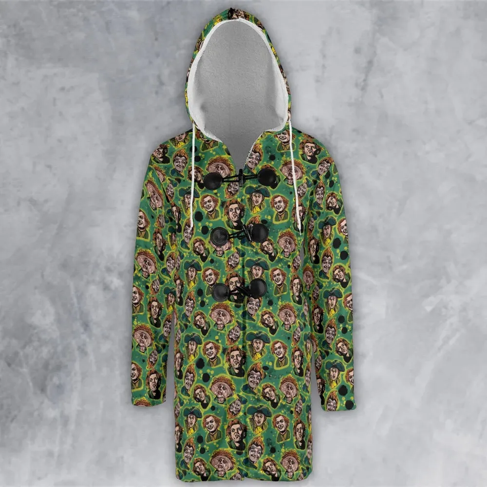 Hey Snot Face Drop Dead Fred Hooded Cloak Coat - 2