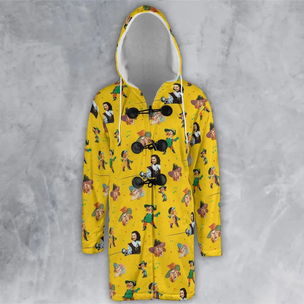 The Three Musketeers Ritz Brothers Hooded Cloak Coat - 2