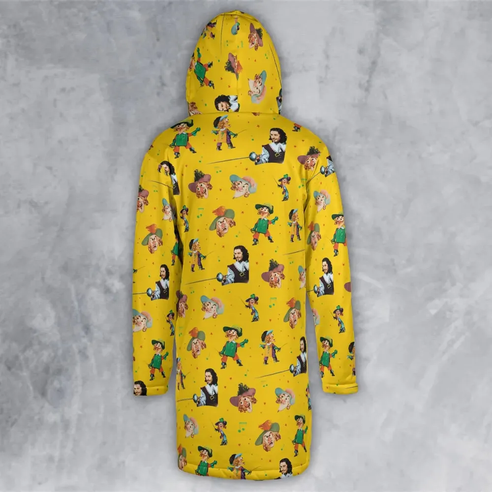 The Three Musketeers Ritz Brothers Hooded Cloak Coat - 3