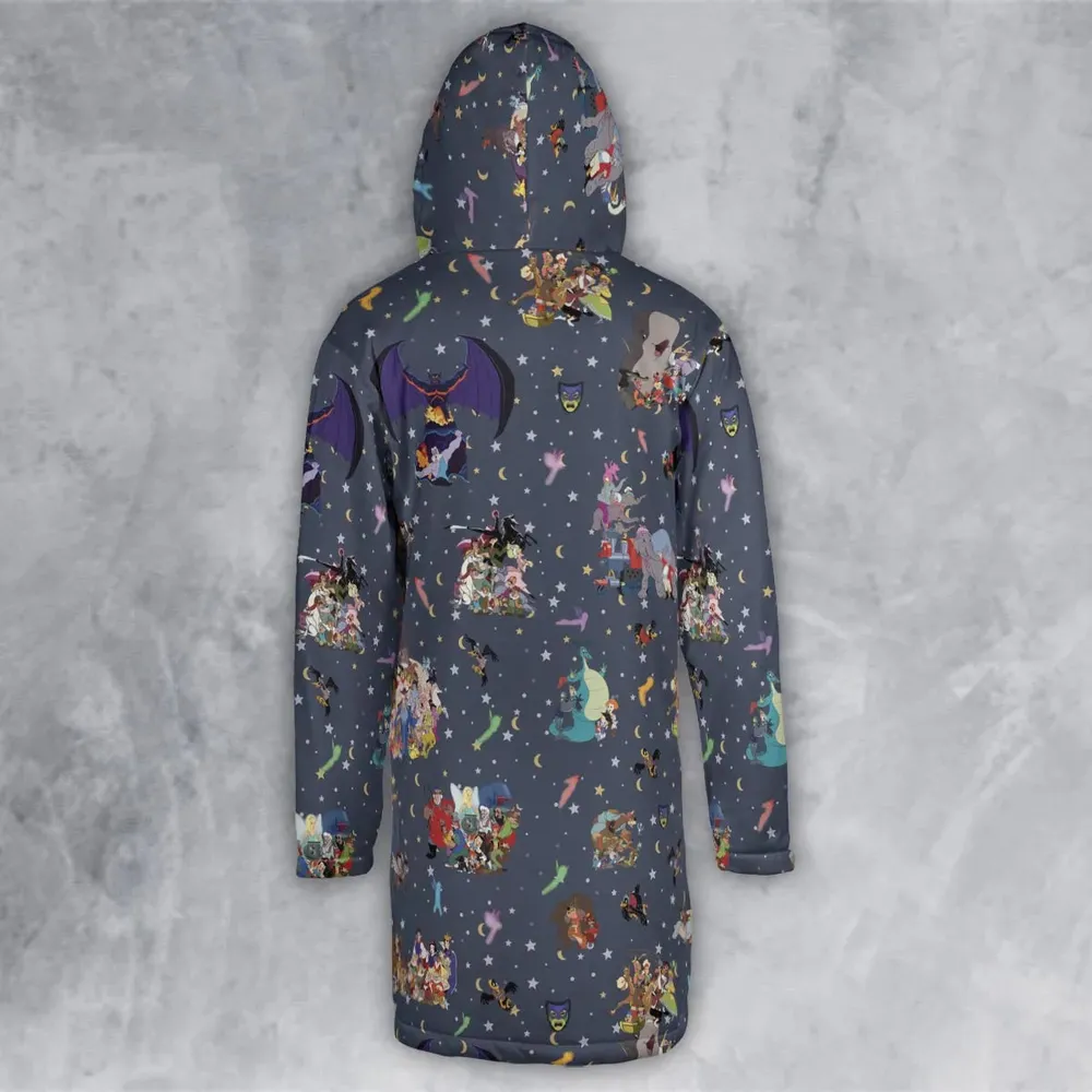 Classic Cartoon 1937-1949 Hooded Cloak Coat - 3