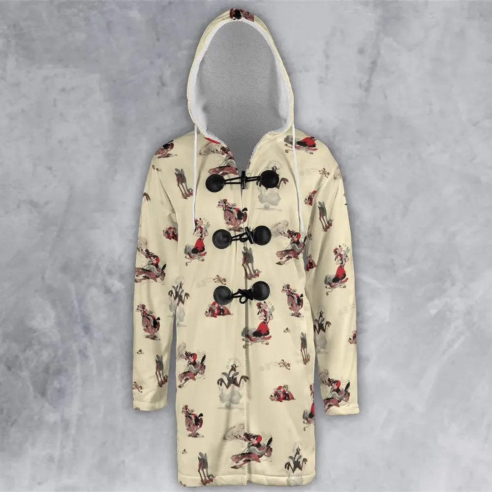 El Gaucho Goofy Hooded Cloak Coat - 2