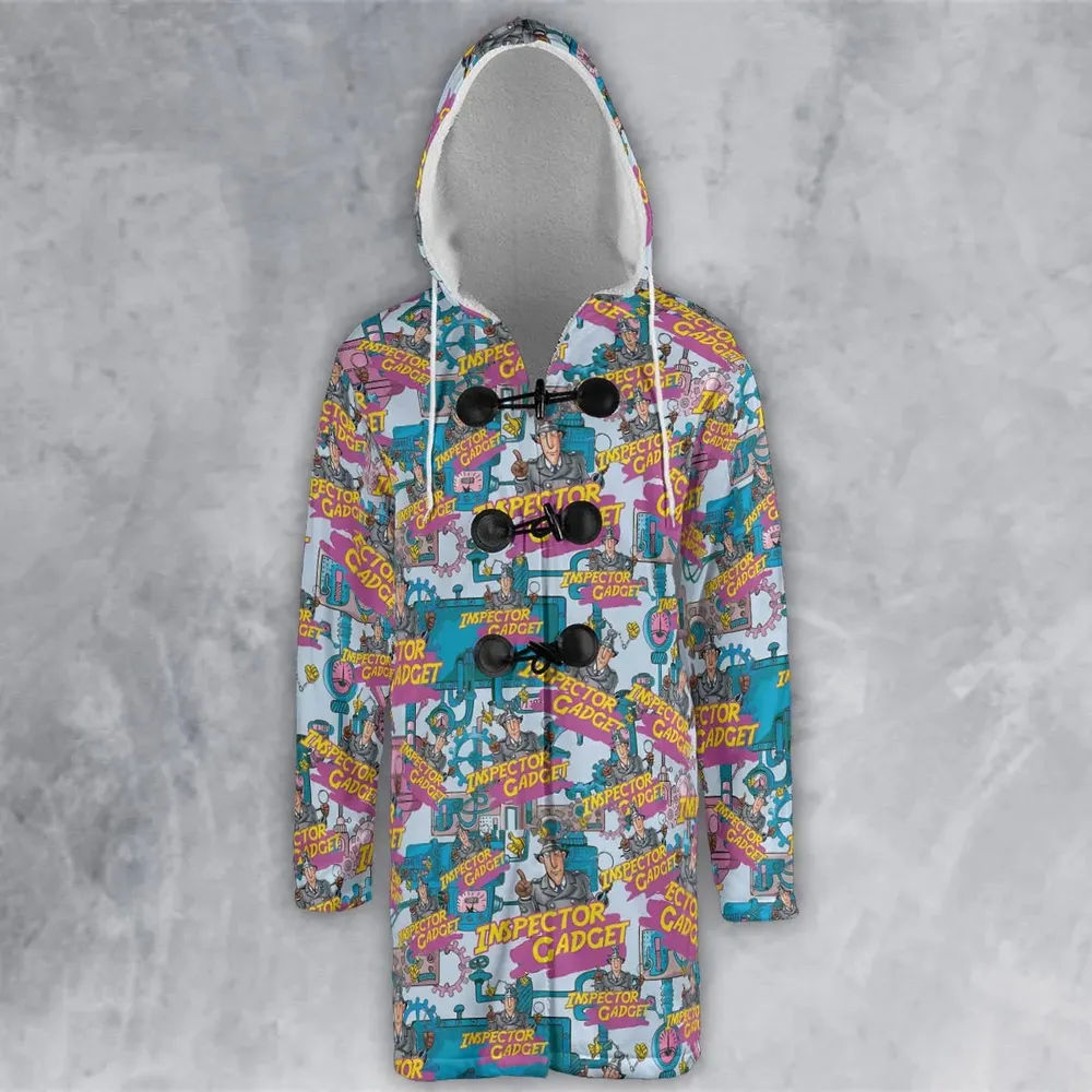 Inspector Mode Inspector Gadget Hooded Cloak Coat - 2