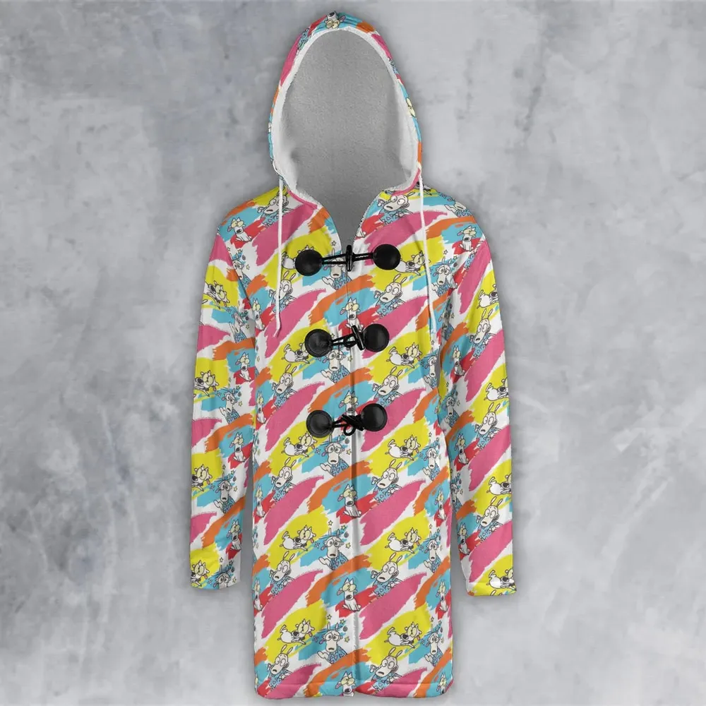 Rocko's Paint Brush Hooded Cloak Coat - 2