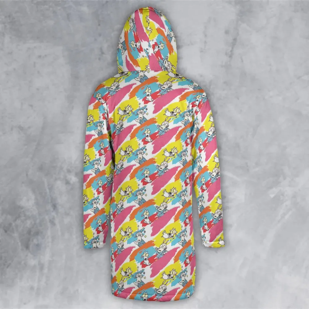 Rocko's Paint Brush Hooded Cloak Coat - 3
