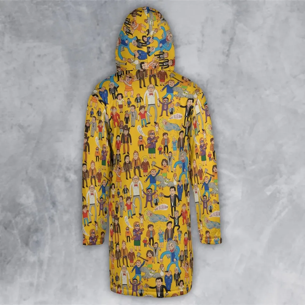 Lynch Vibes Twin Peaks Hooded Cloak Coat - 3