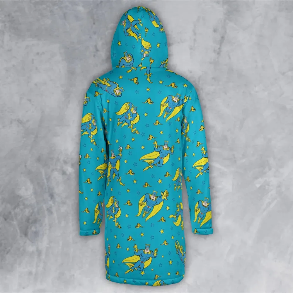 Banana and Bananaman Hooded Cloak Coat - 3