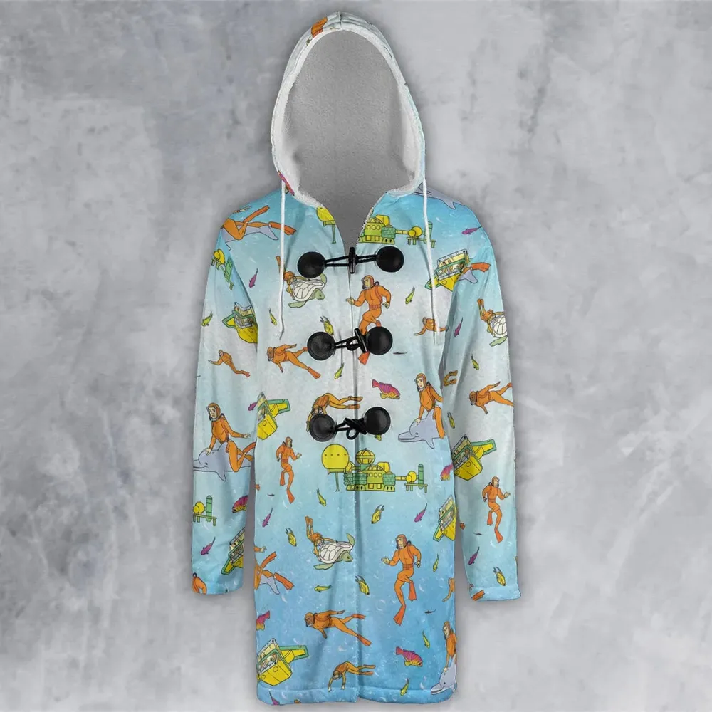 Underwater Sealab 2020 Hooded Cloak Coat - 2