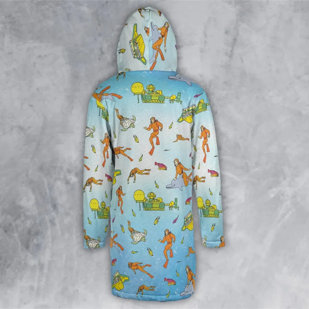 Underwater Sealab 2020 Hooded Cloak Coat - 3