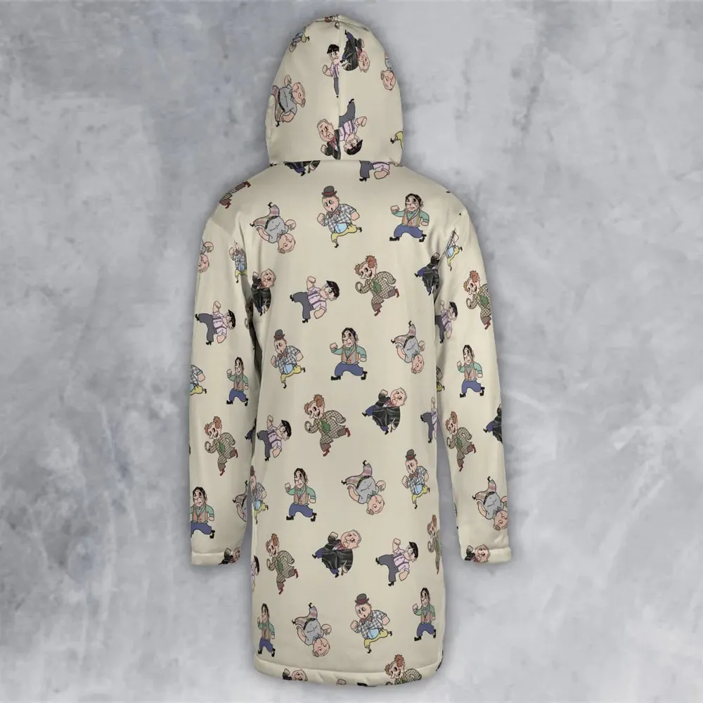 Stooges Forever The Three Stooges Hooded Cloak Coat - 3
