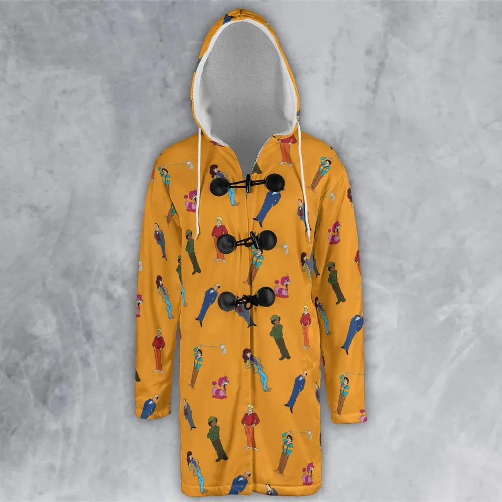 Mork Madness Mork and Mindy Hooded Cloak Coat - 2