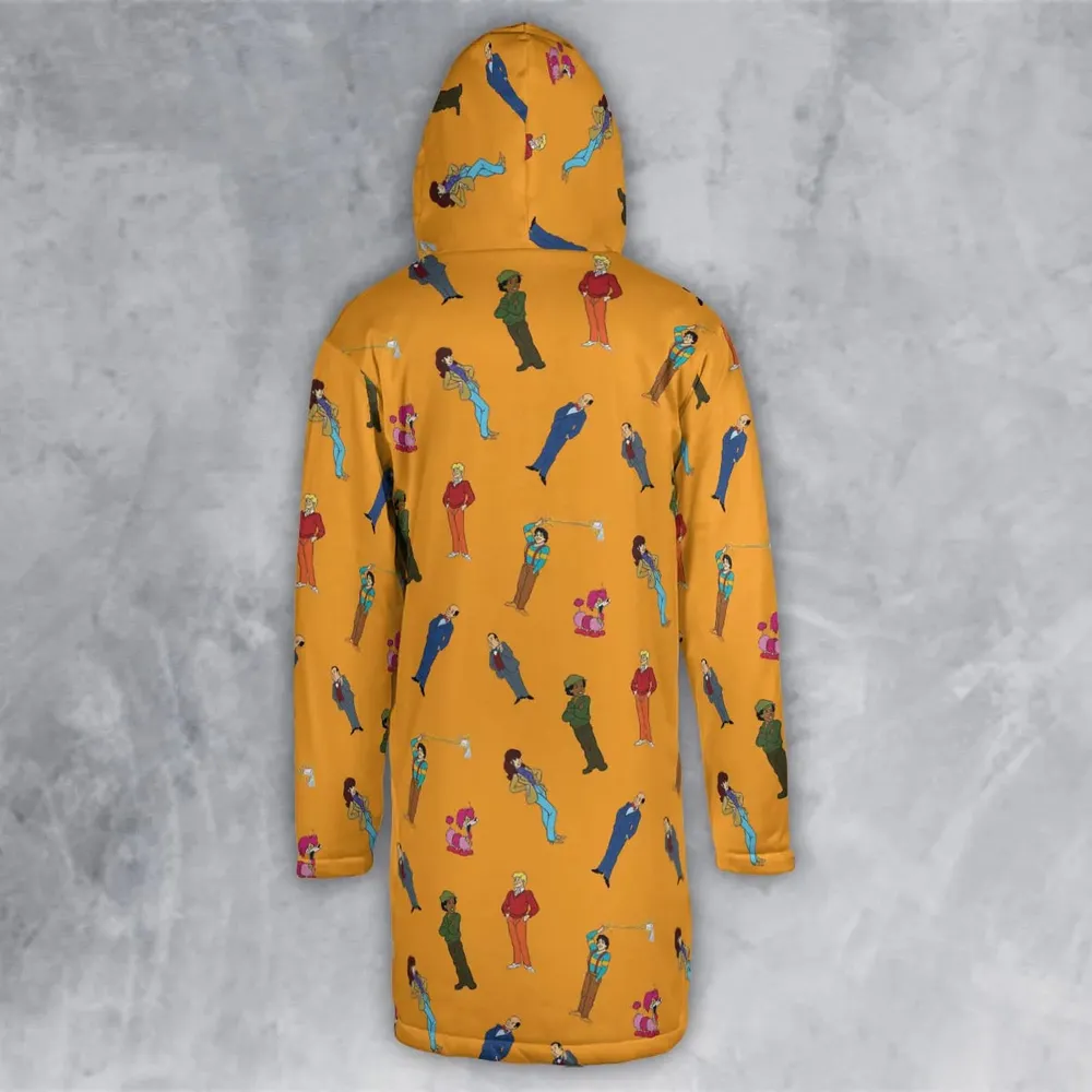 Mork Madness Mork and Mindy Hooded Cloak Coat - 3