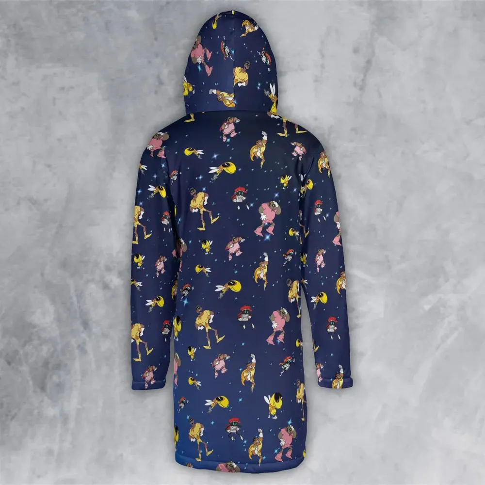 Brown Hornet characters Hooded Cloak Coat - 3