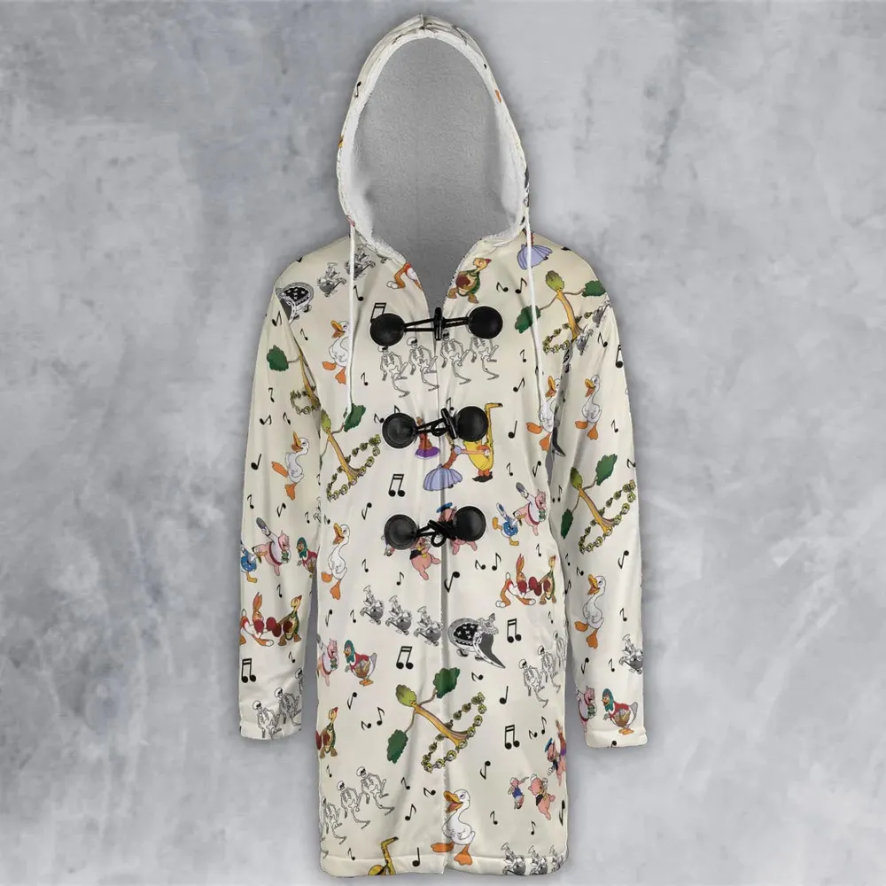 The Silly Symphony Characters Hooded Cloak Coat - 2