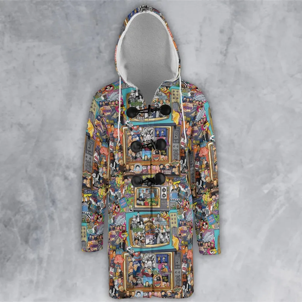 Timeless Memories of TV Hooded Cloak Coat - 2