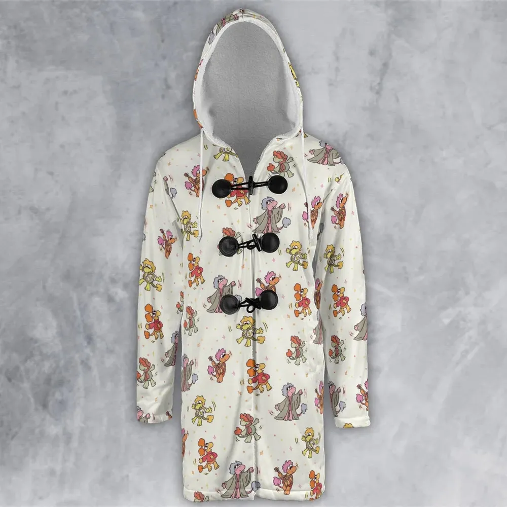 Dance Your Cares Away Hooded Cloak Coat - 2