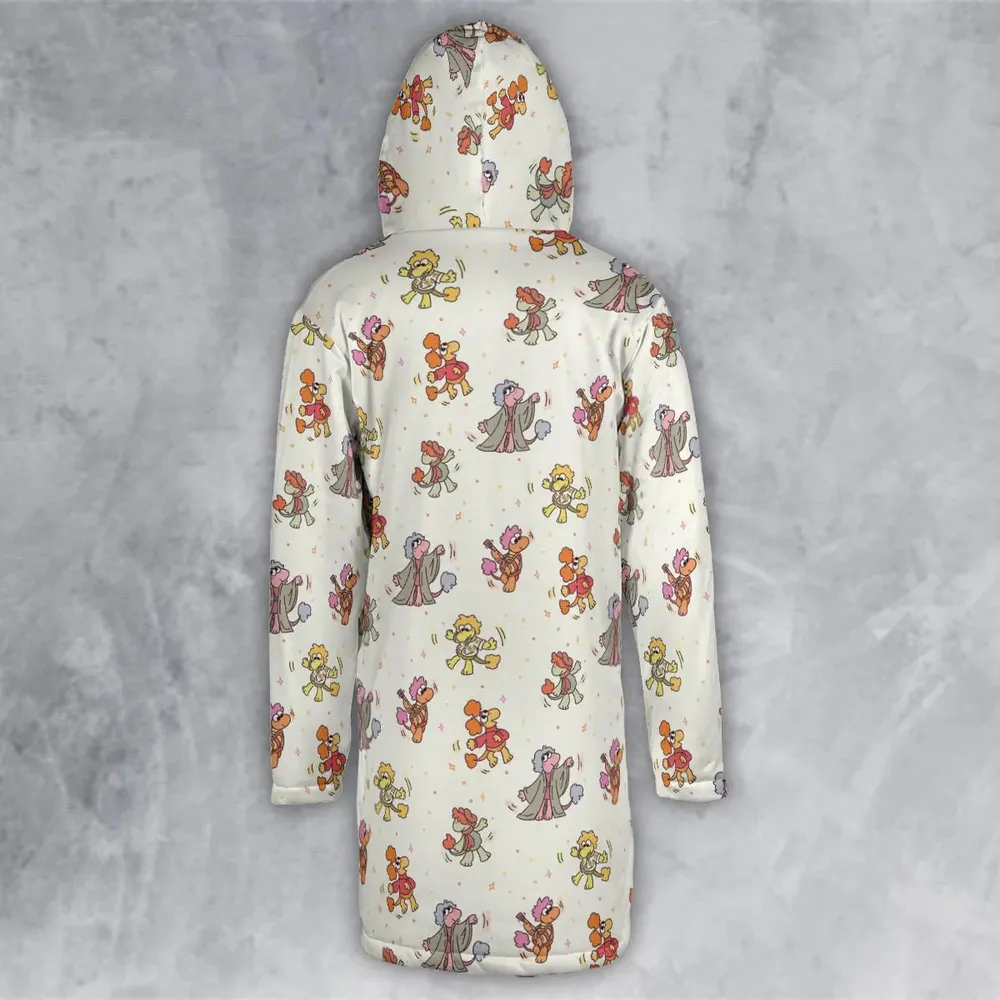 Dance Your Cares Away Hooded Cloak Coat - 3