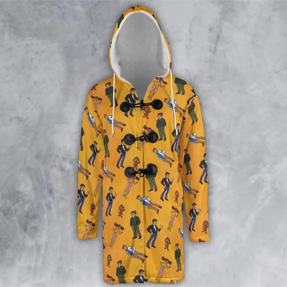 The Fonz and the Happy Days Gang Hooded Cloak Coat - 2