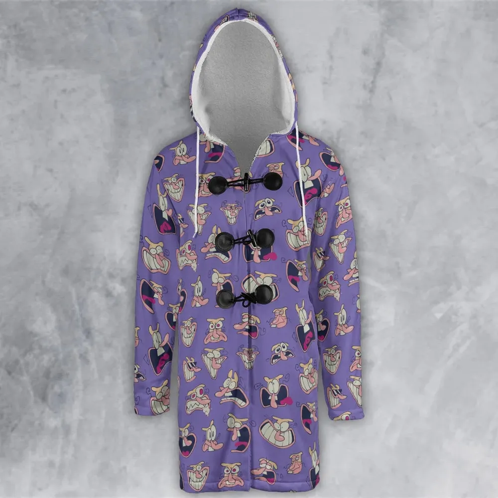 The Noise Pizza Tower Hooded Cloak Coat - 2