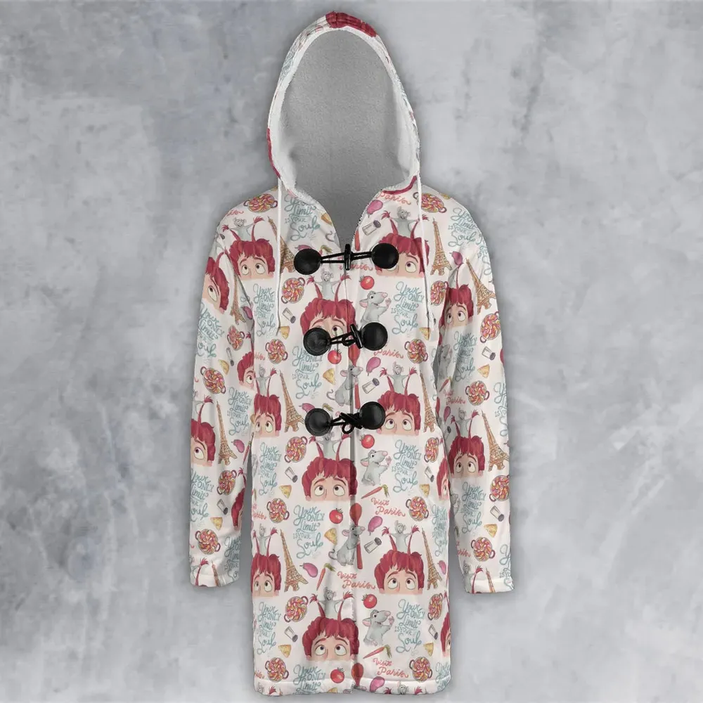 Cute Controller Ratatouille Hooded Cloak Coat - 2