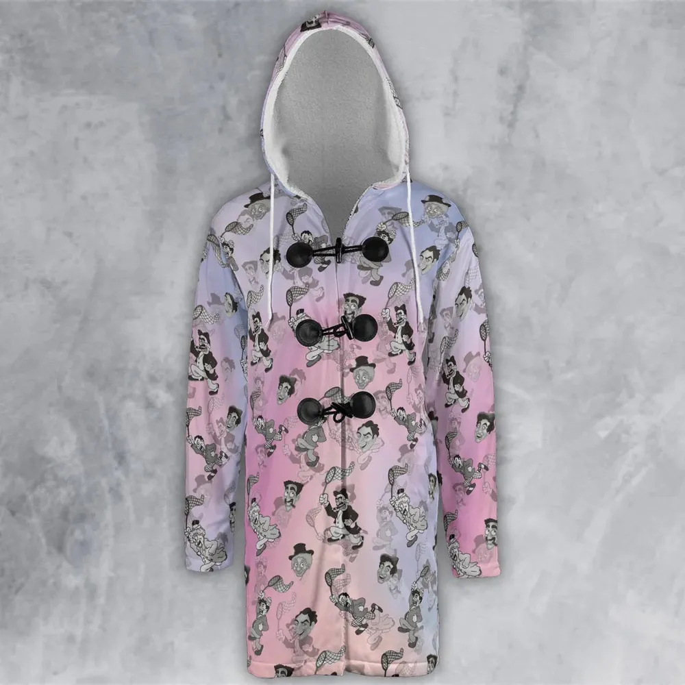 The Animated Marx Brothers Characters Hooded Cloak Coat - 2