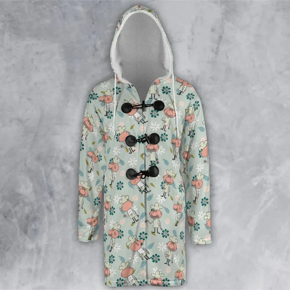 Old Bill Peabody's Improbable History Hooded Cloak Coat - 2
