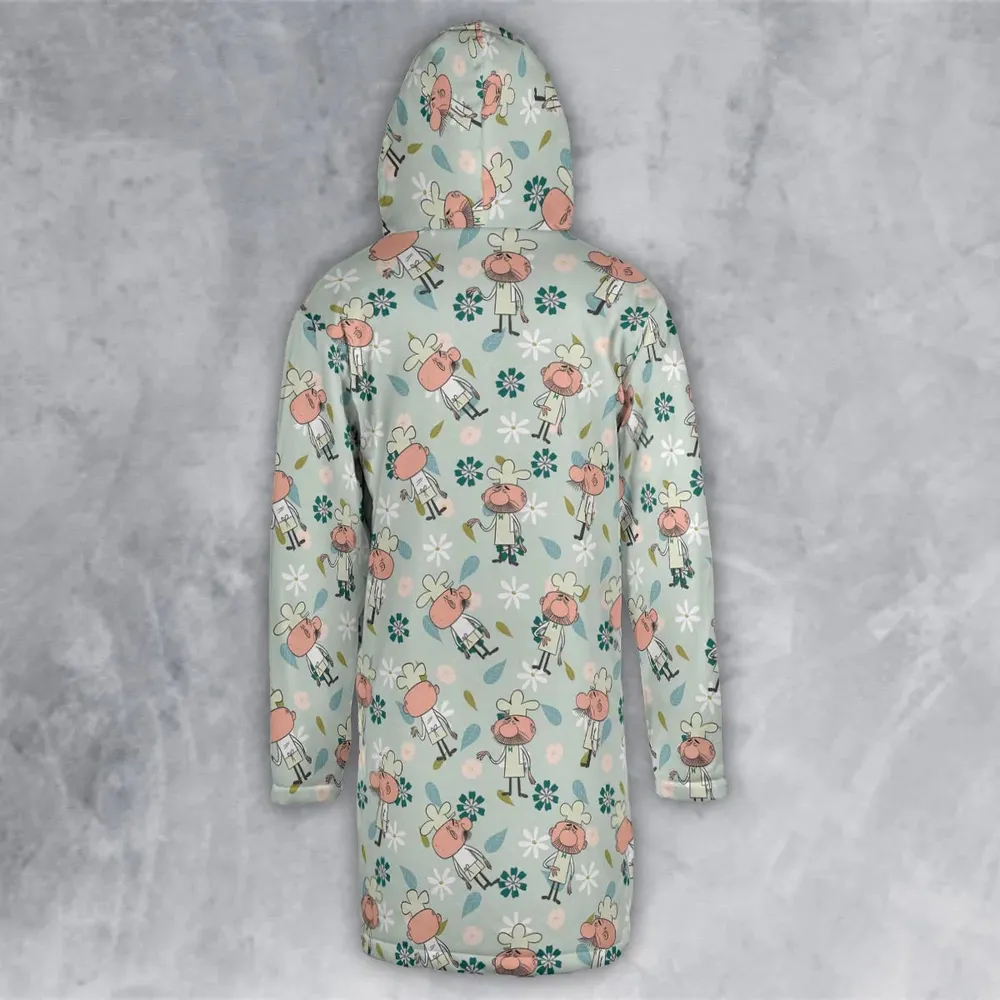 Old Bill Peabody's Improbable History Hooded Cloak Coat - 3