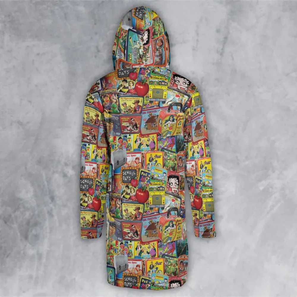 Retro Land TV Shows Hooded Cloak Coat - 3