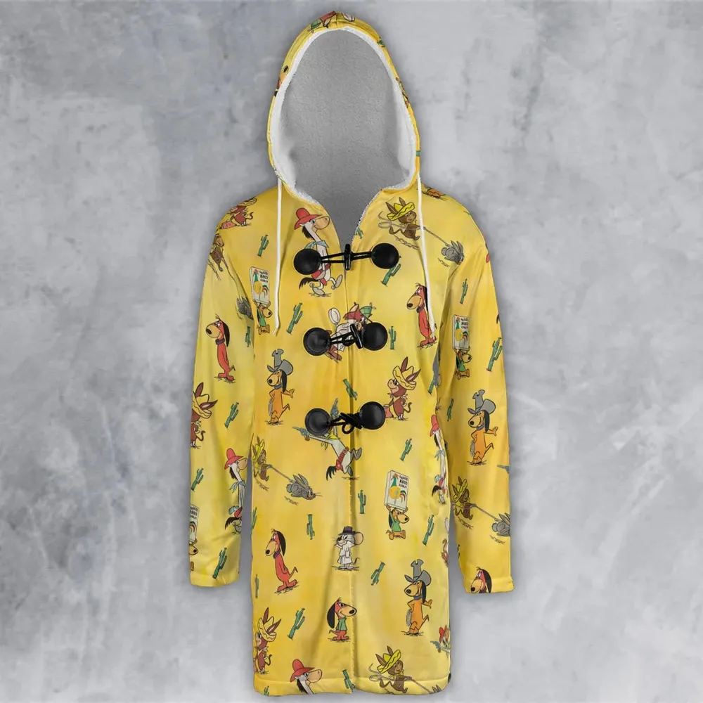 The Quick Draw McGraw Show Characters Hooded Cloak Coat - 2