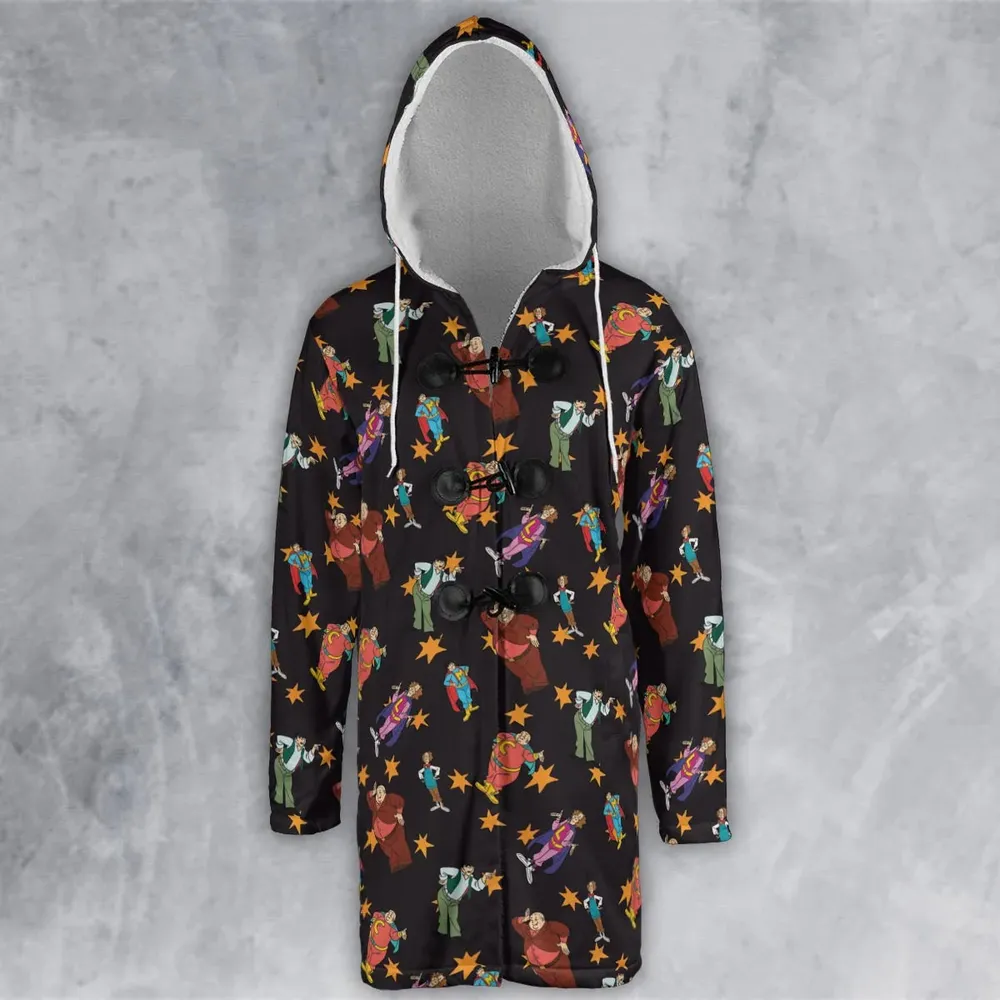 The Three Stooges Action Hooded Cloak Coat - 2