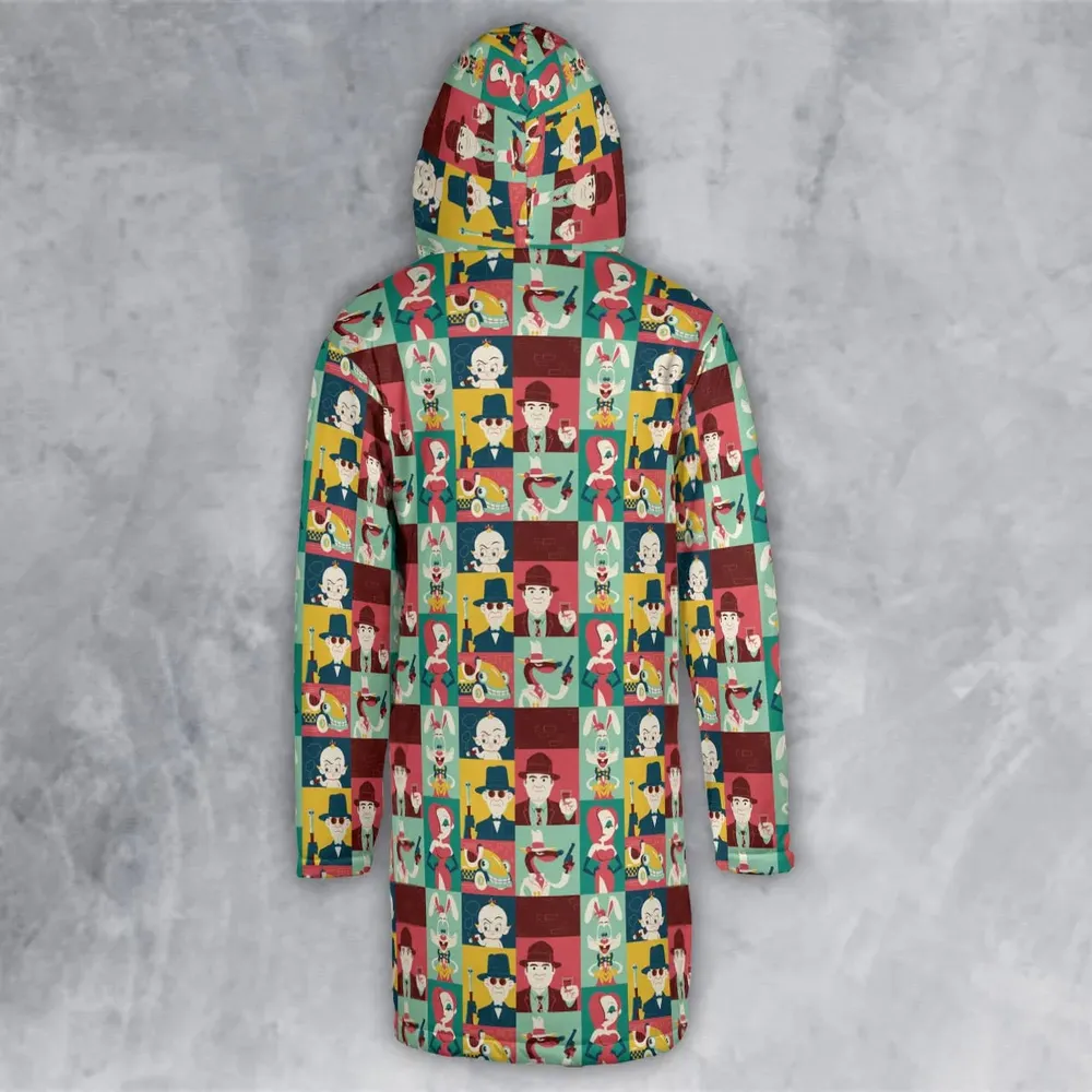 Toontown Threads Who Framed Roger Rabbit Hooded Cloak Coat - 3