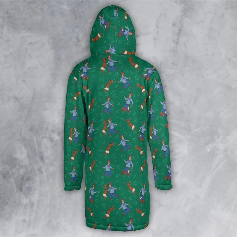 Hank Hill and Ladybird Dancing Hooded Cloak Coat - 3