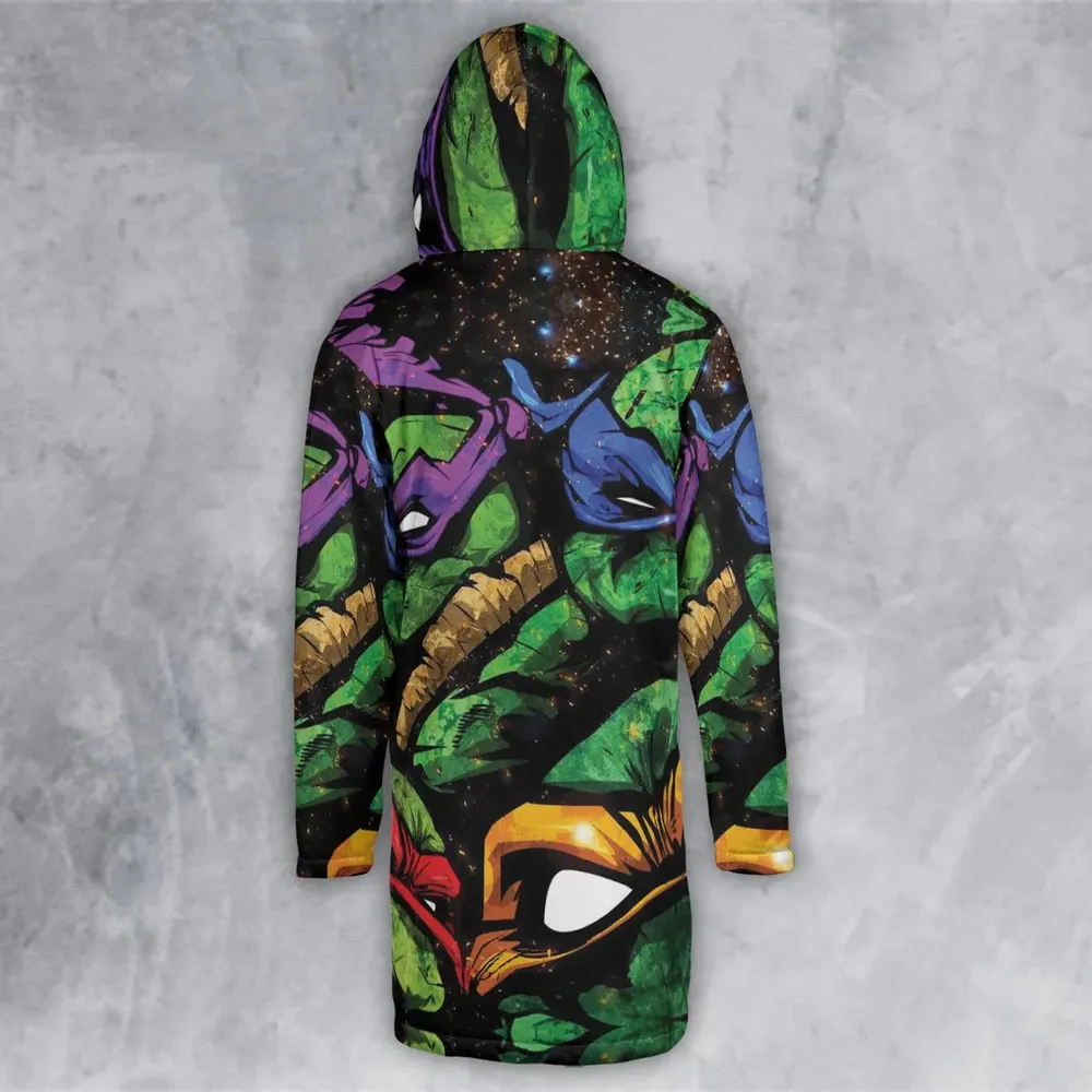 Four Ninja Turtles TMNT Hooded Cloak Coat - 3