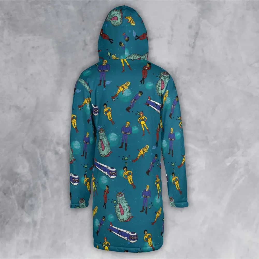 Josie And The Pussy Cats in Outer Space Hooded Cloak Coat - 3