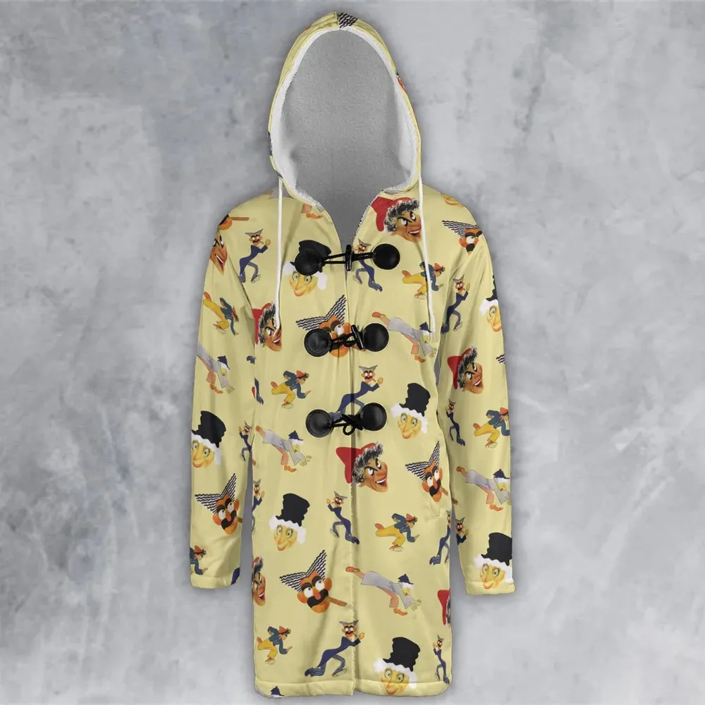 Room Service The Marx Bros Hooded Cloak Coat - 2