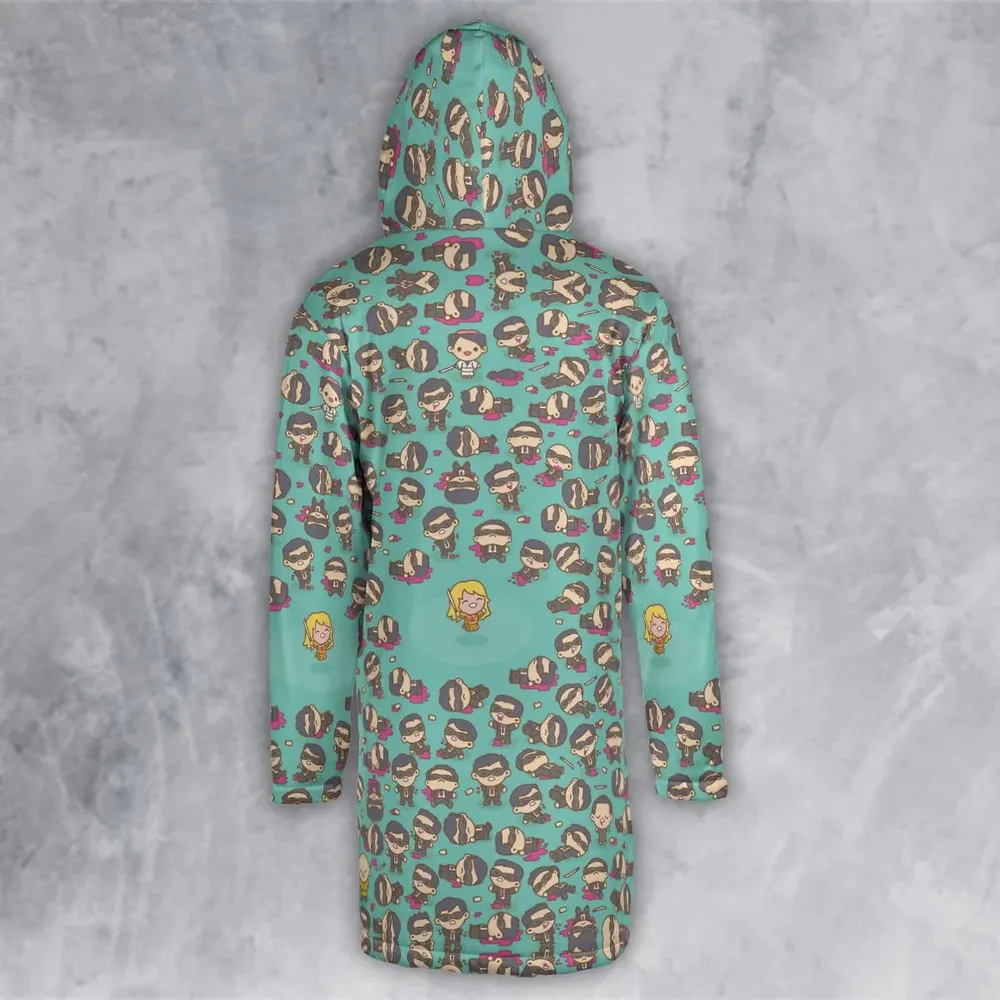 Kill Bill Drip Hooded Cloak Coat - 3