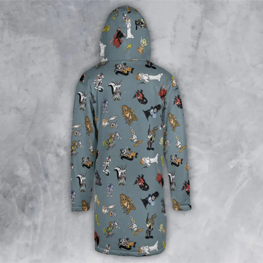 Looney Wars Hooded Cloak Coat - 3