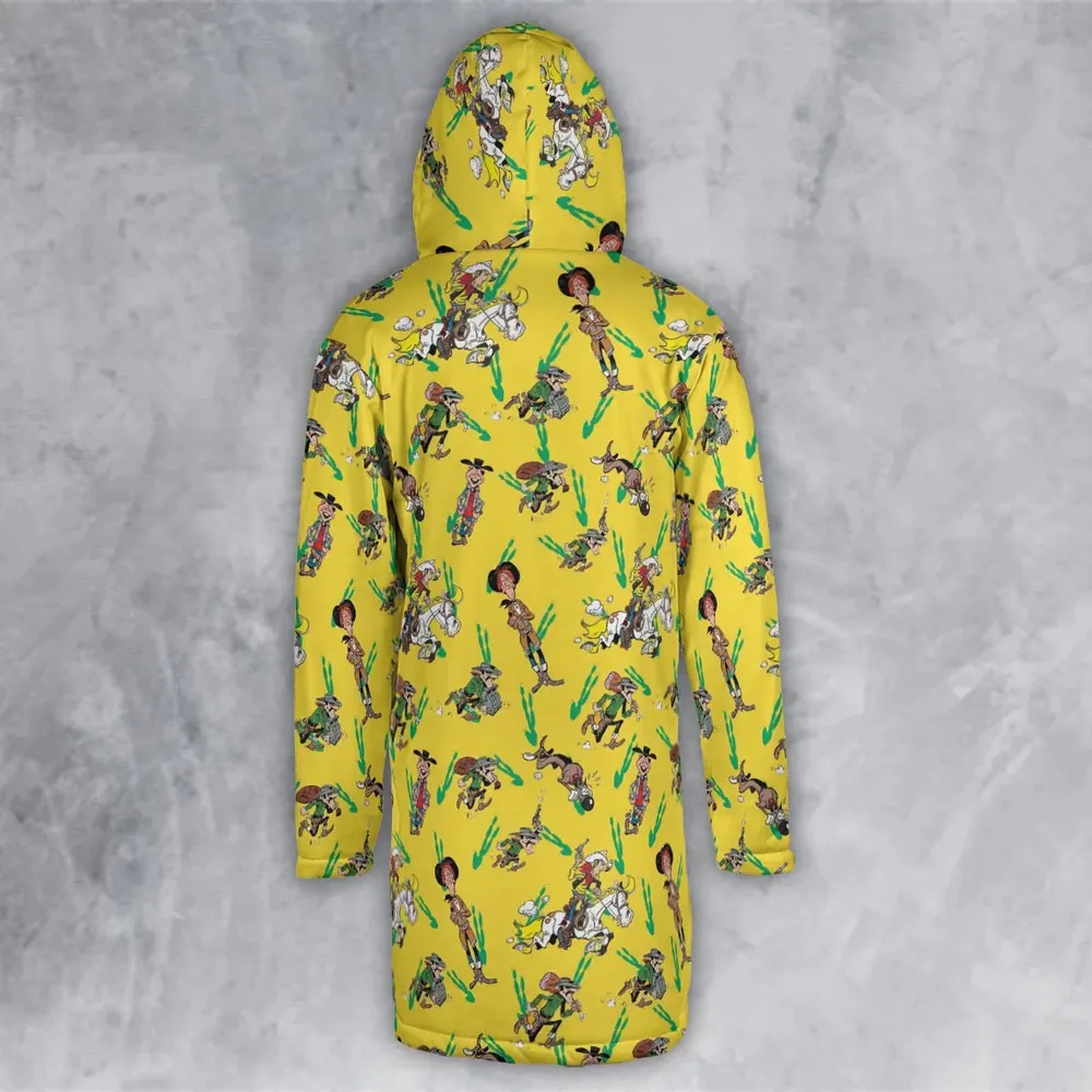 Dead End City Lucky Luke Hooded Cloak Coat - 3