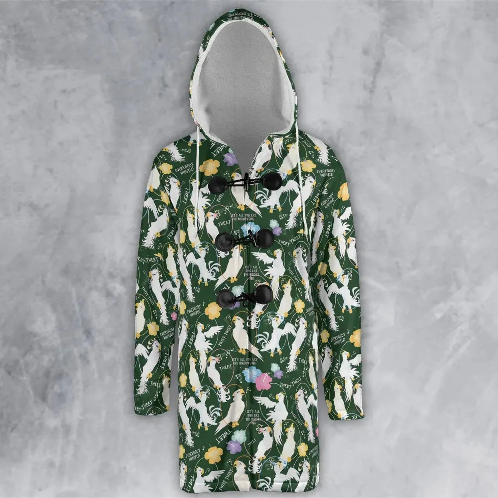 Tiki Room Showgirls Hooded Cloak Coat - 2
