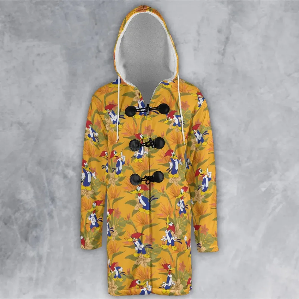 Woody Woodpecker Hooded Cloak Coat - 2
